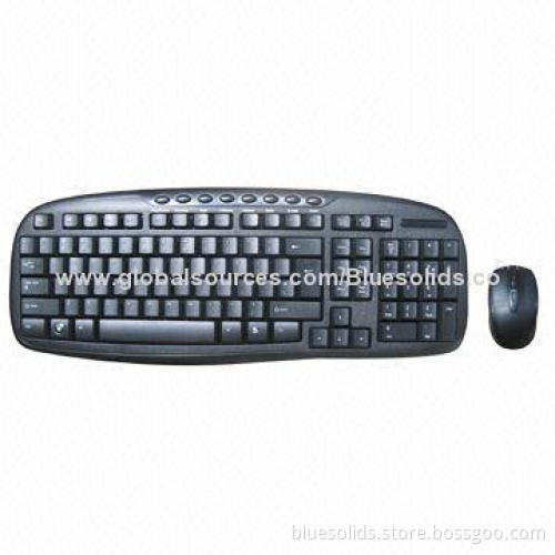 Keyboard and Mouse Combo, Available in Black Color